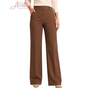 Red Button Broek Colette punta SRB5144 Wide legs - Praline